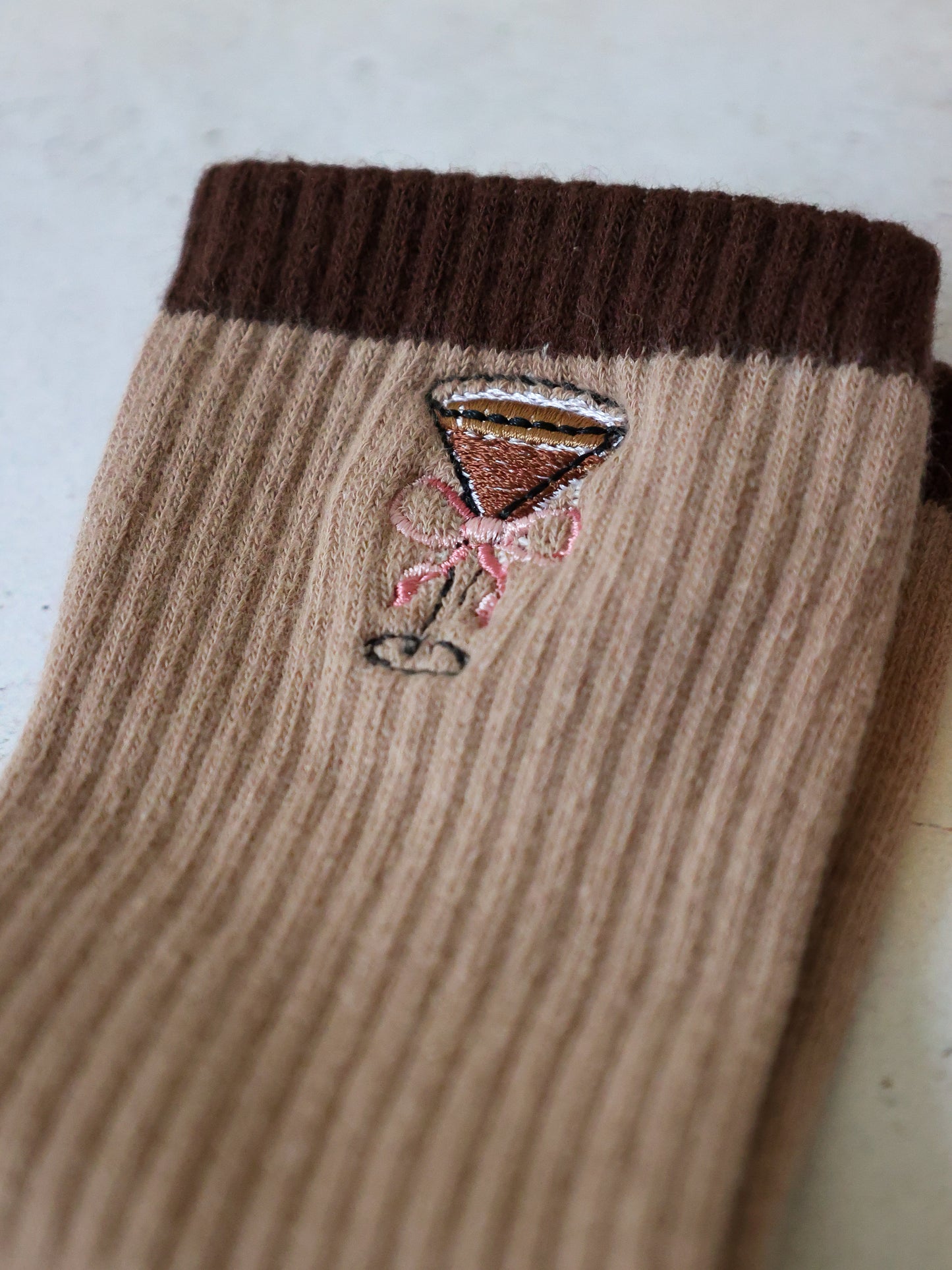 Espresso Martini Crew Sock
